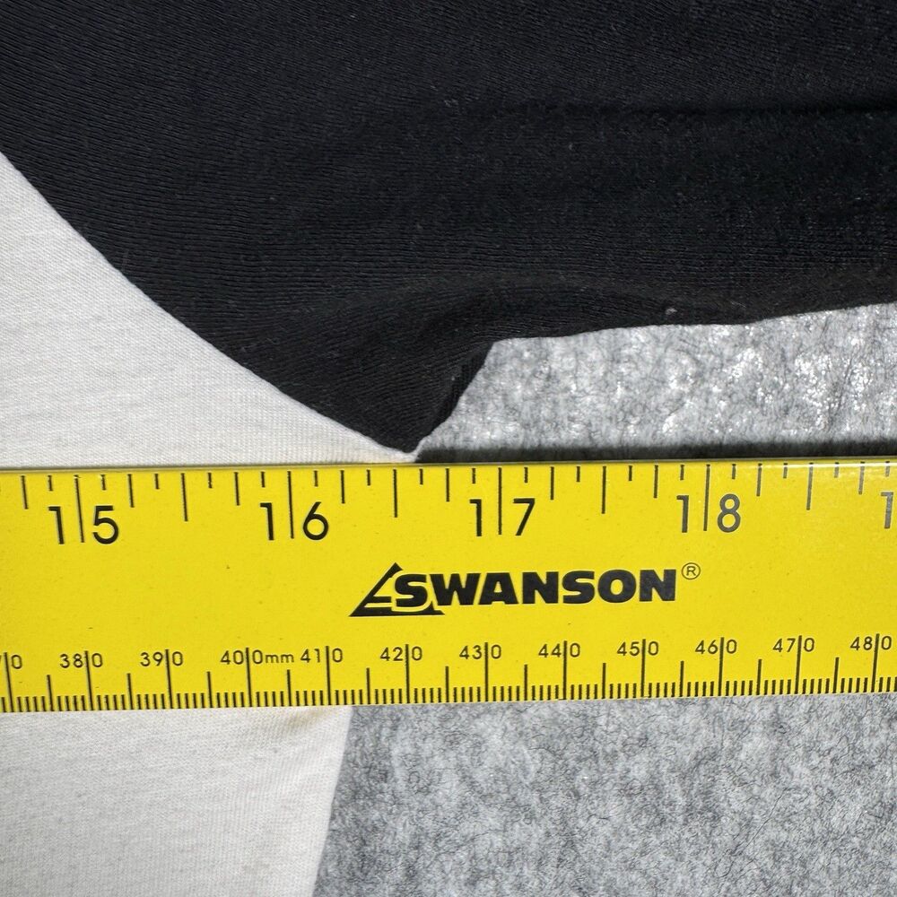 Viktos T Shirt Mens Small White 3/4 Black Sleeve Viktos Black Arms Compy Night - Picture 5 of 7